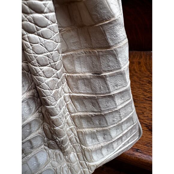 Eileen Kramer Cayman Horned Crocodile purse 35mm - Picture 5 of 16